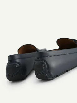Leather Driving Shoes With Metal Bit<PEDRO Sale