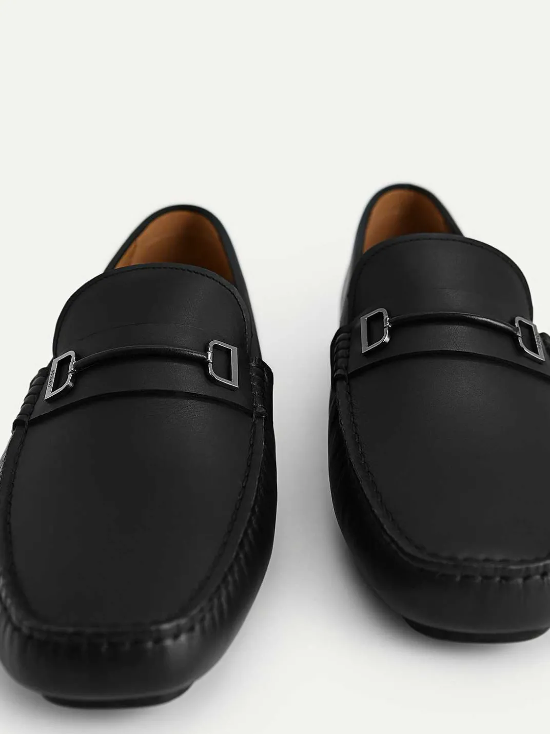 Leather Driving Shoes With Metal Bit<PEDRO Hot