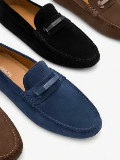 Leather Hardware Driving Shoes<PEDRO Discount