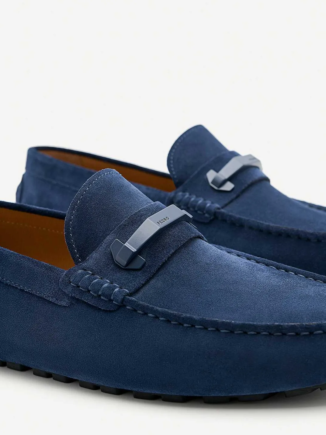 Leather Hardware Driving Shoes<PEDRO Discount