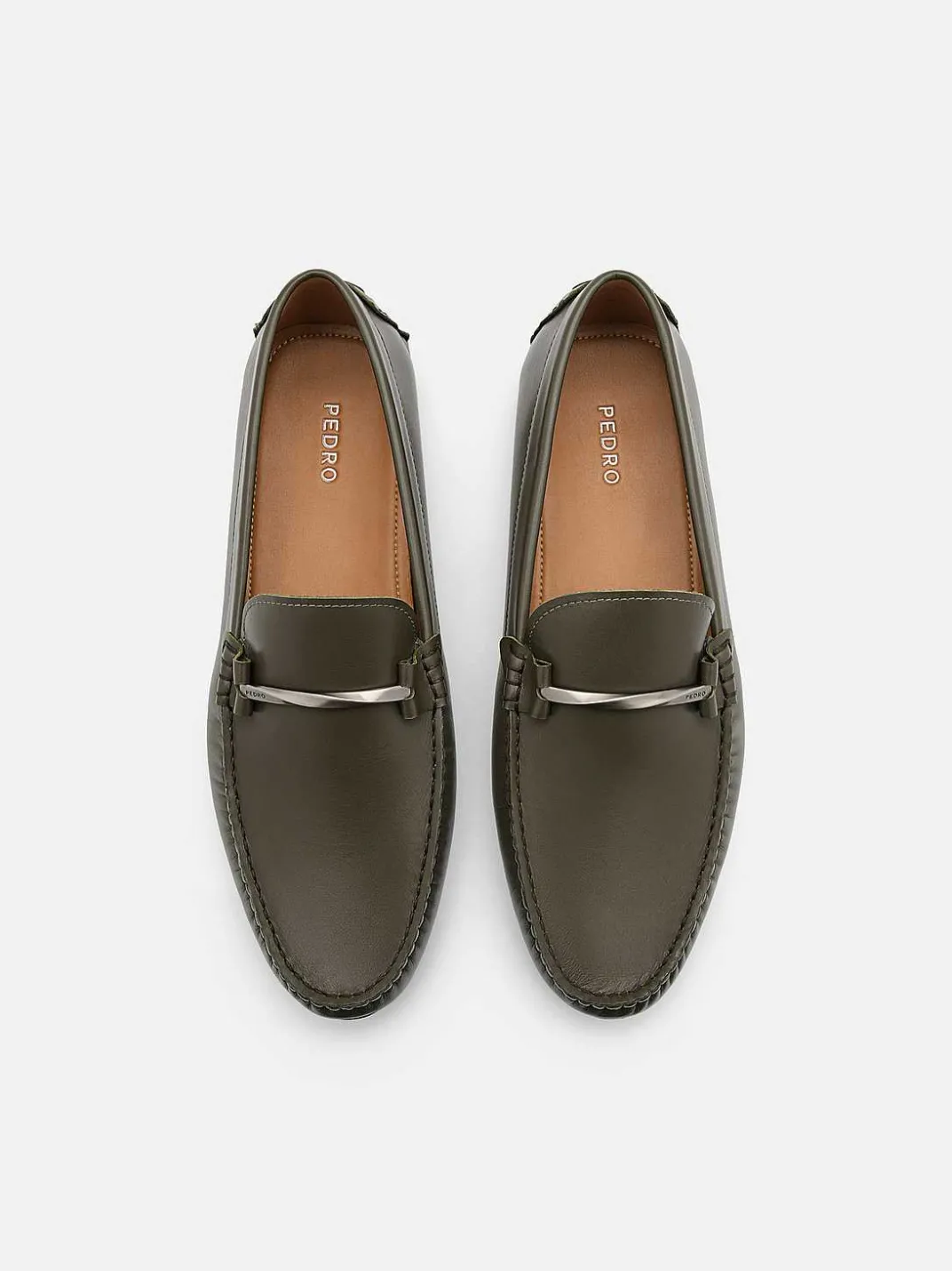Leather Horsebit Driving Shoes<PEDRO Best
