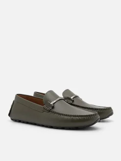 Leather Horsebit Driving Shoes<PEDRO Best