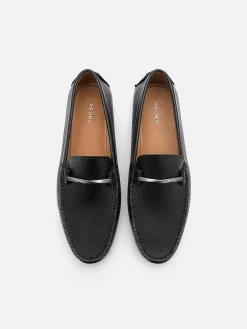 Leather Horsebit Driving Shoes<PEDRO Hot