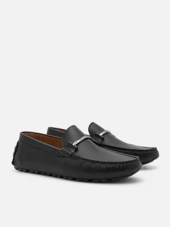 Leather Horsebit Driving Shoes<PEDRO Hot
