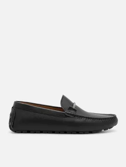Leather Horsebit Driving Shoes<PEDRO Hot