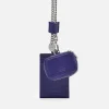 Leather Lanyard With Card Holder<PEDRO