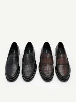 Leather Penny Loafers<PEDRO