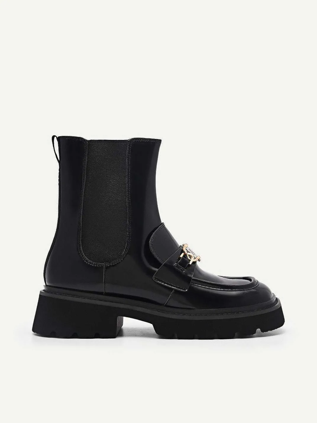 Leather Platform Chelsea Boots<PEDRO New