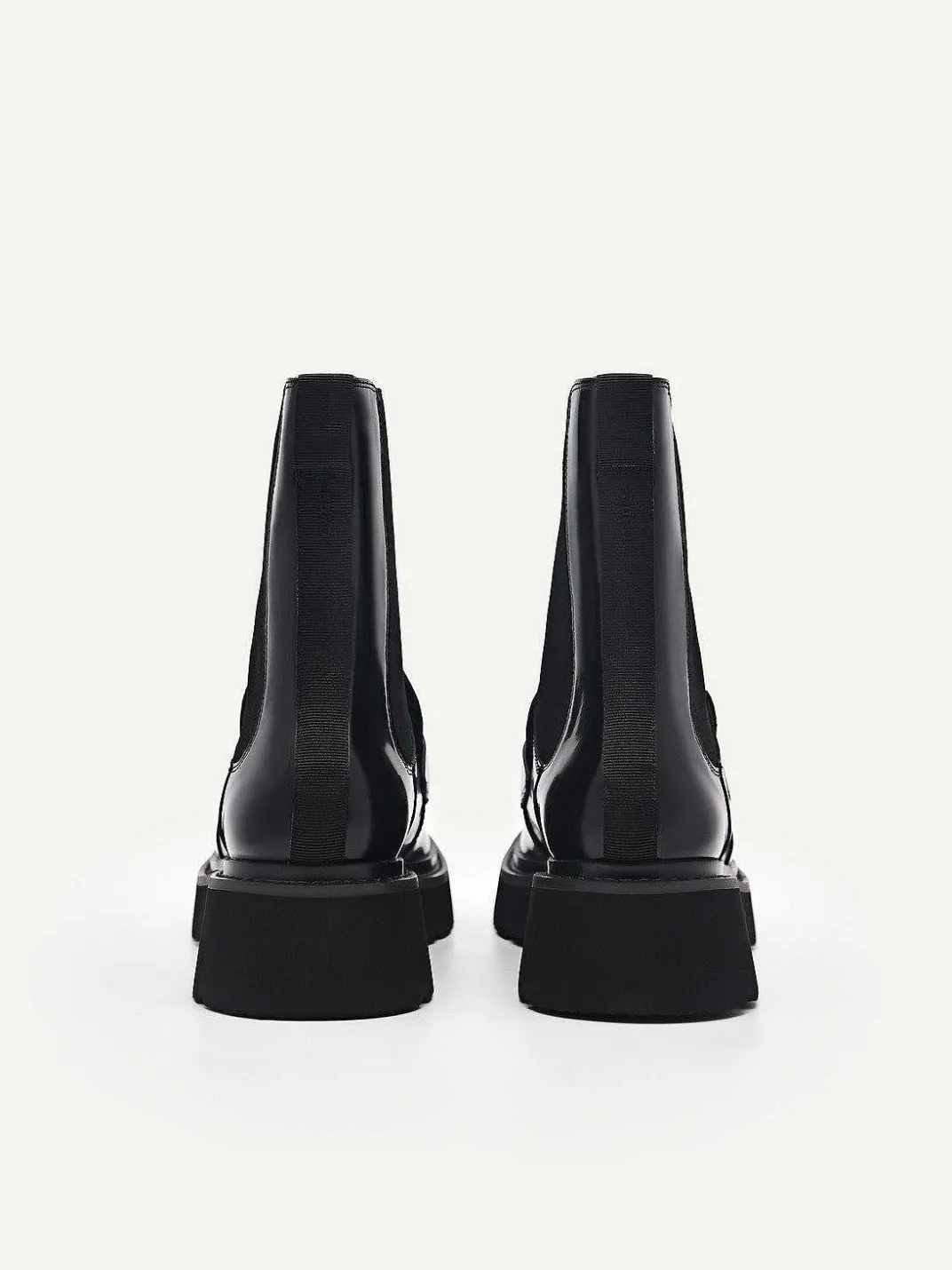 Leather Platform Chelsea Boots<PEDRO New