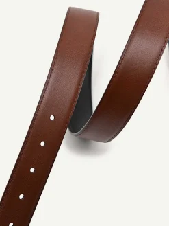 Leather Reversible Pin Belt<PEDRO Clearance