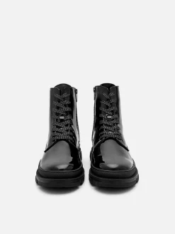 Leather Side-Zip Boots<PEDRO