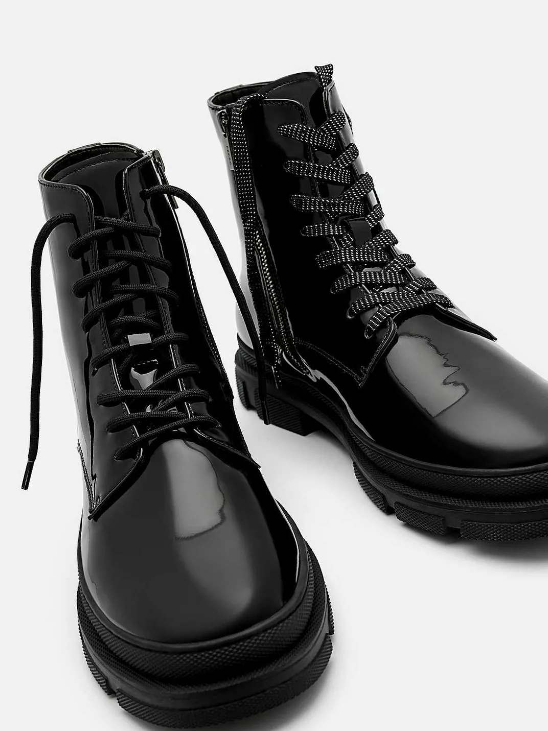 Leather Side-Zip Boots<PEDRO