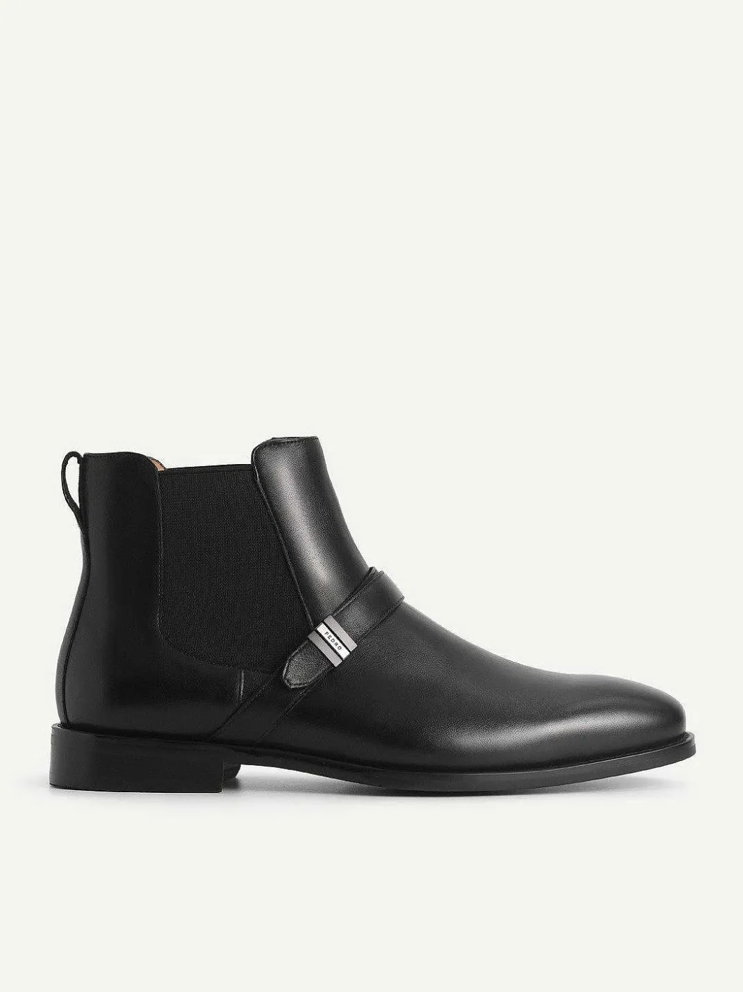 Leather Strapped Boots<PEDRO New