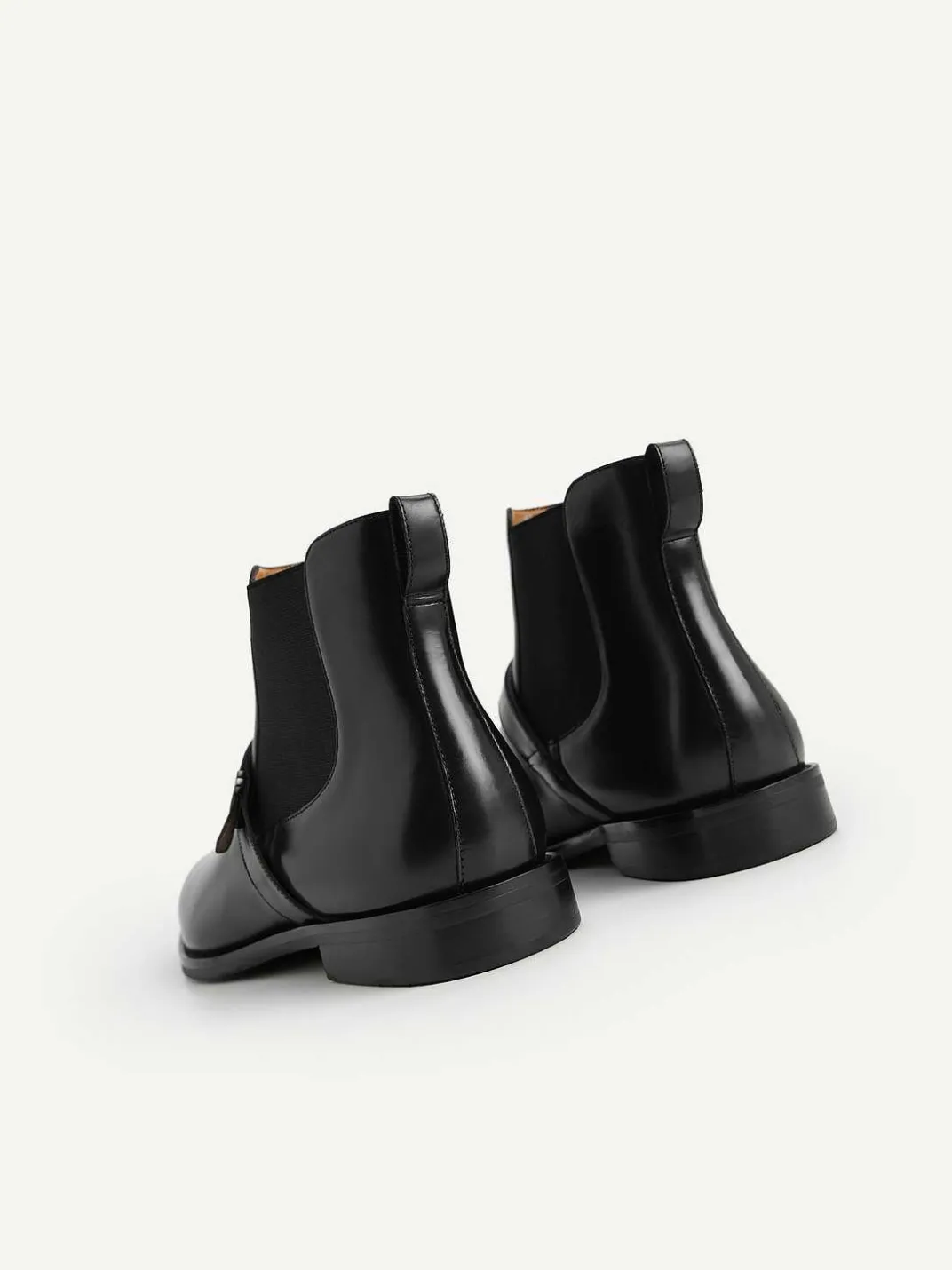 Leather Strapped Boots<PEDRO New