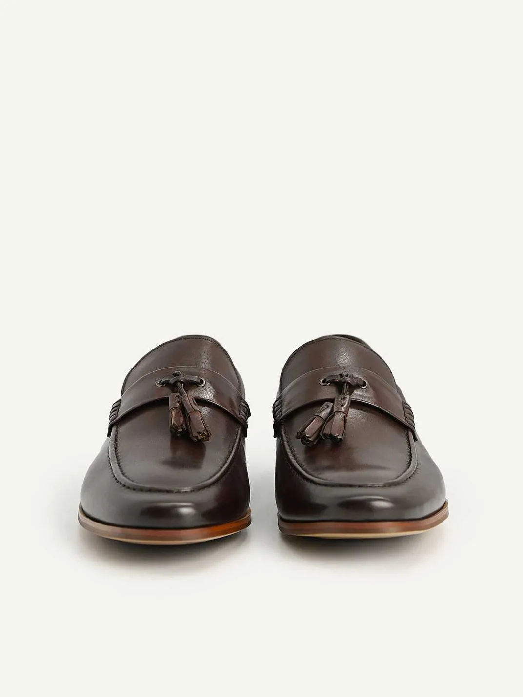 Leather Tasselled Loafers<PEDRO Sale