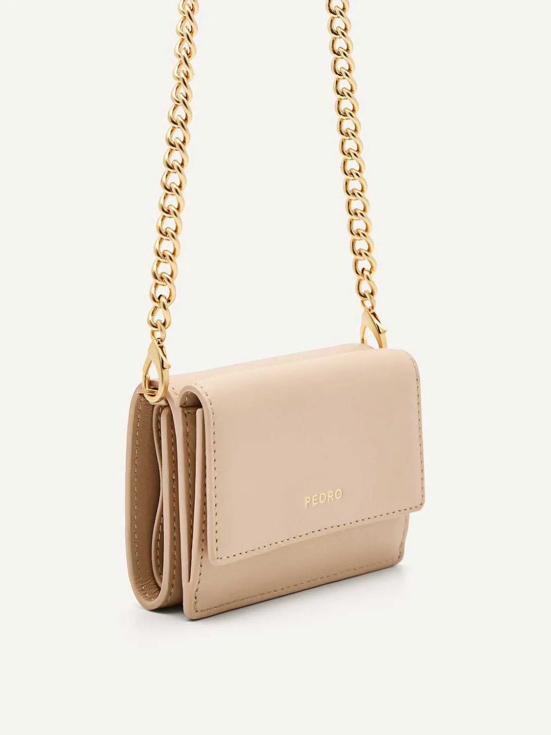 Leather Tri-Fold Wallet<PEDRO New
