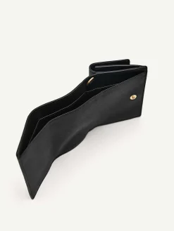 Leather Tri-Fold Wallet<PEDRO Discount