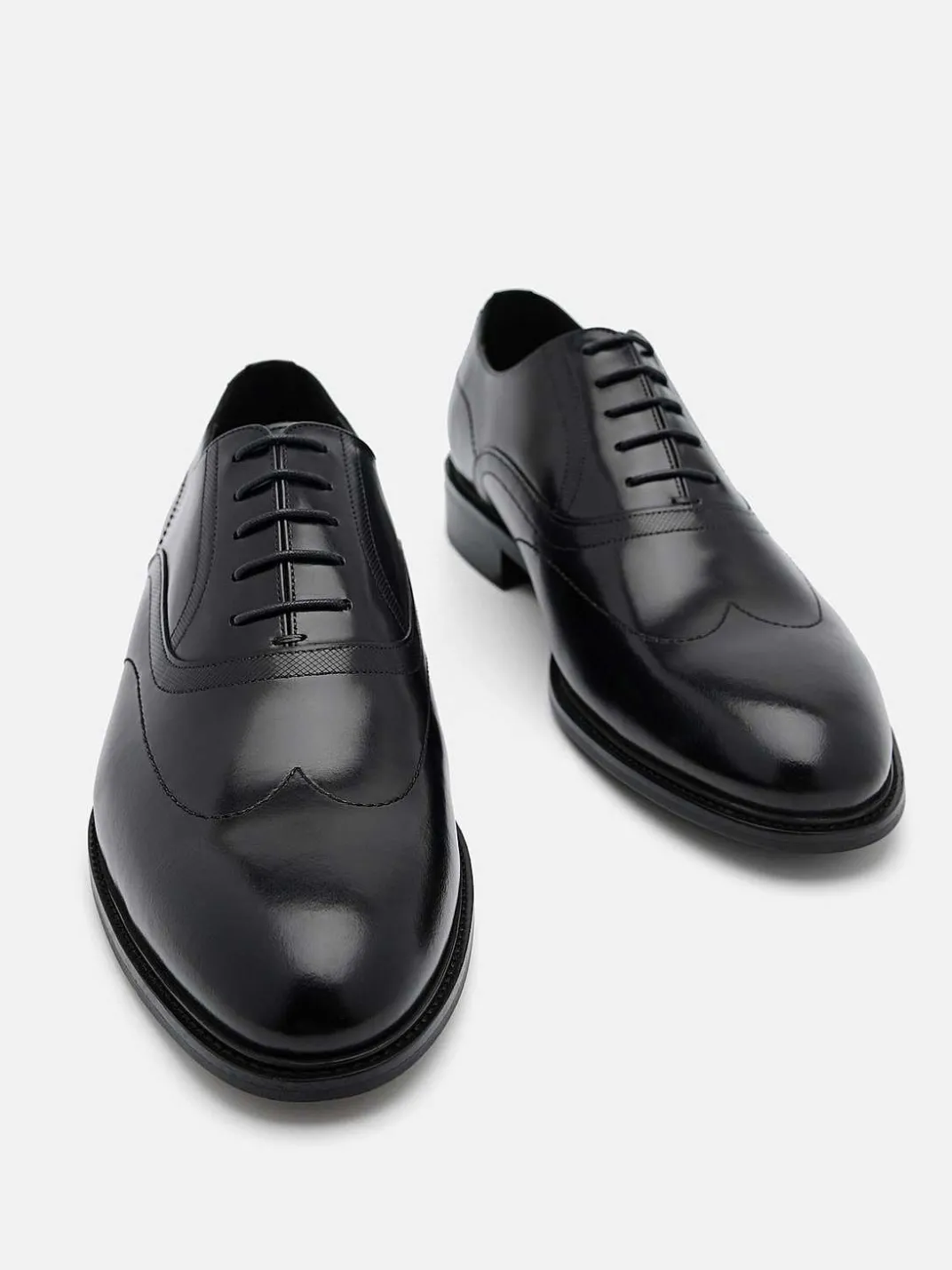 Leather Wingtip Oxford Shoes<PEDRO Hot