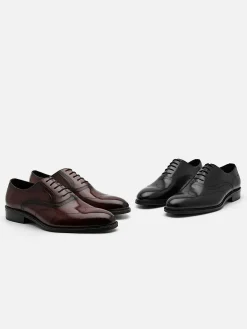 Leather Wingtip Oxford Shoes<PEDRO Online