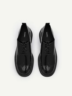 Maisie Leather Derby Shoes<PEDRO