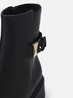 Marion Leather Ankle Boots<PEDRO