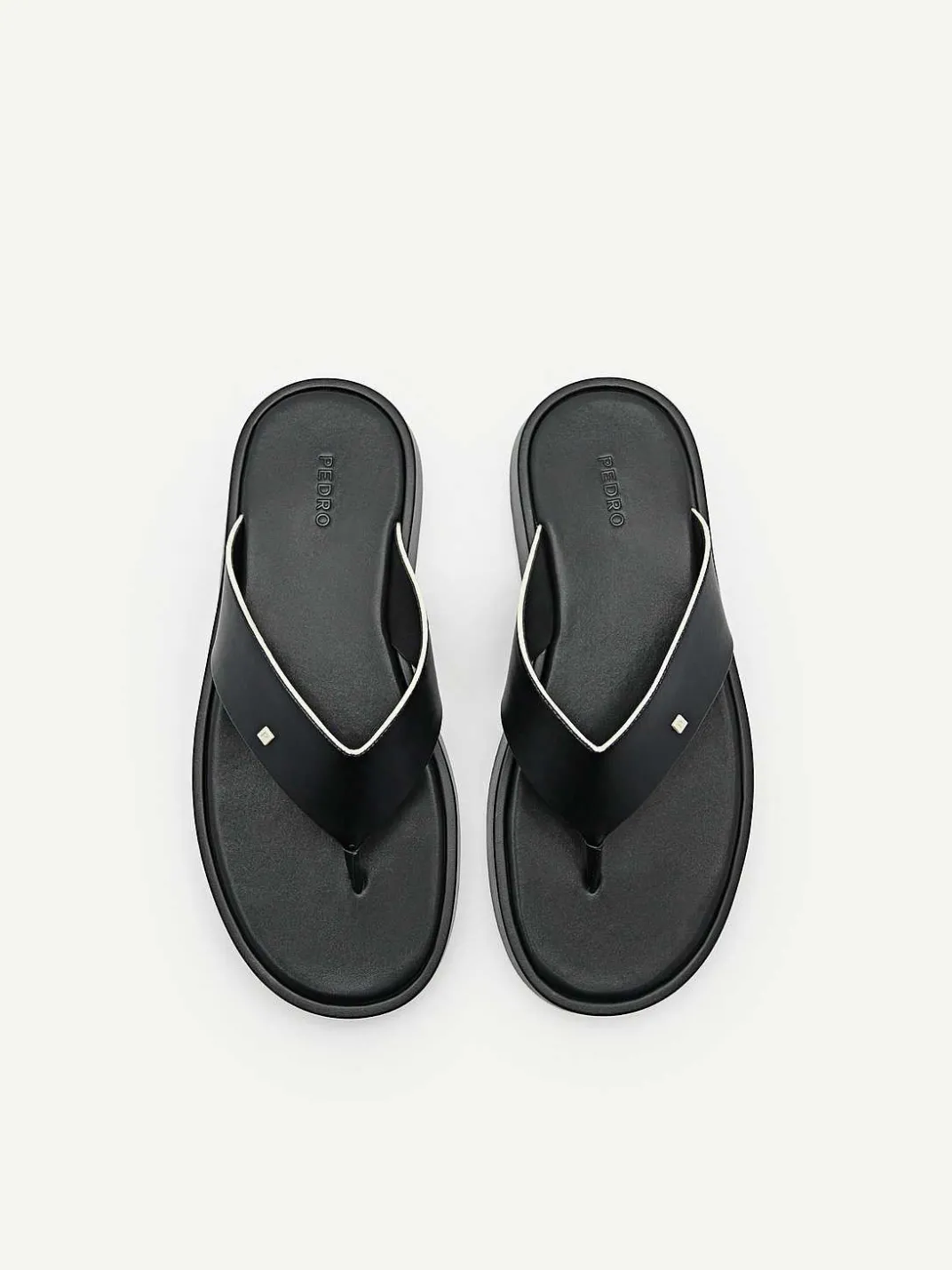 Microfiber Thong Sandals<PEDRO