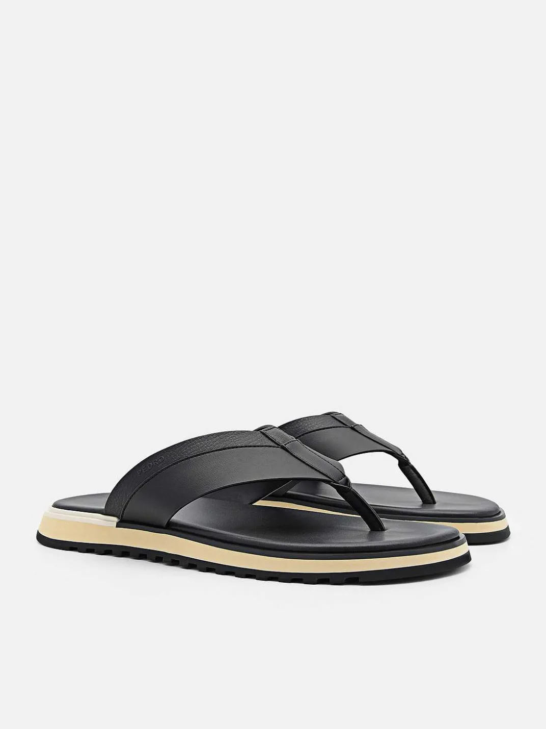 Microfiber Thong Sandals<PEDRO