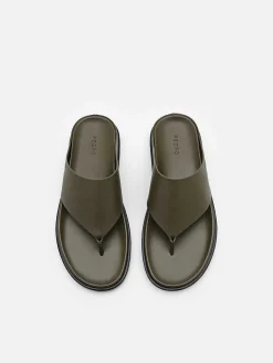 Microfiber Thong Sandals<PEDRO Hot