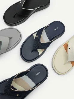 Microfiber Thong Sandals<PEDRO Best