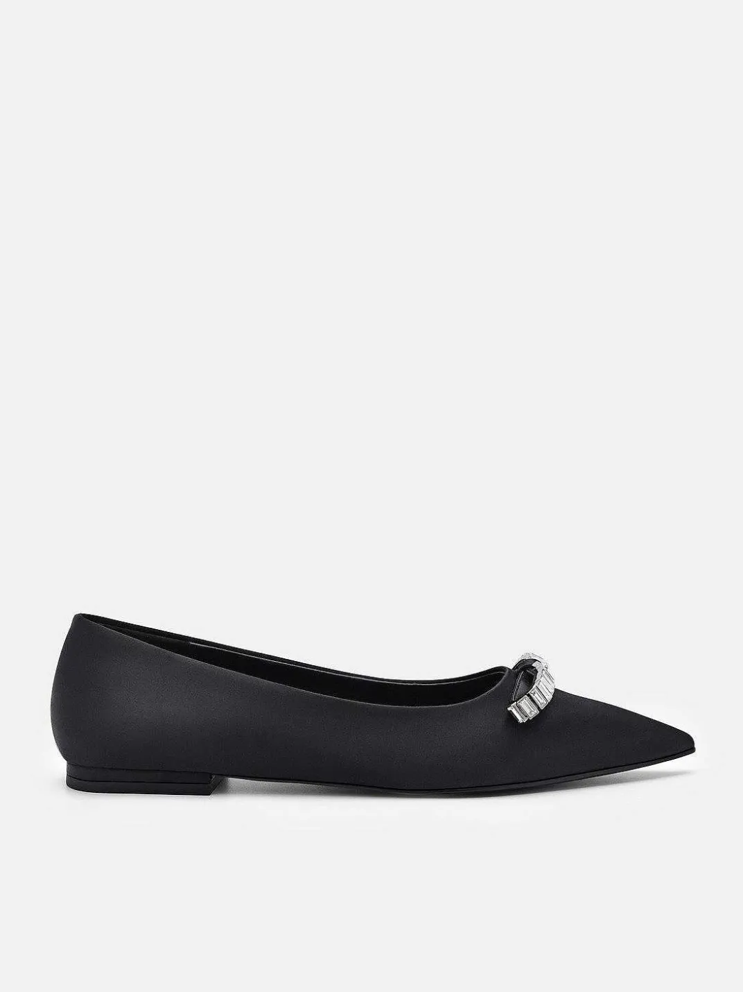 Mindy Satin Ballet Flats<PEDRO Hot