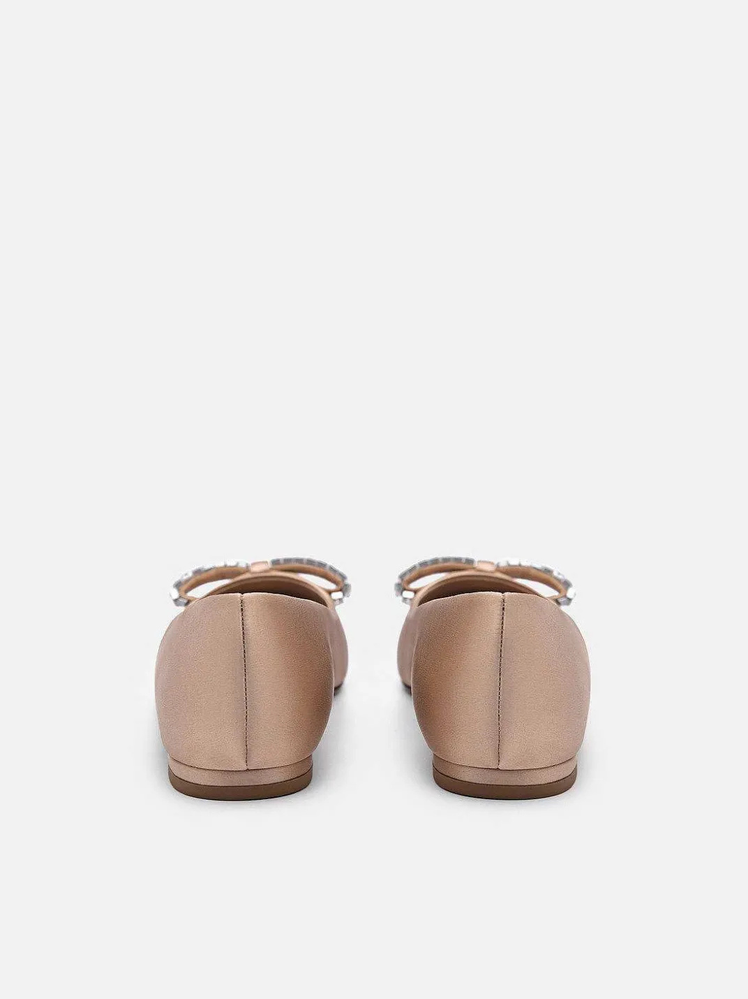 Mindy Satin Ballet Flats<PEDRO Online