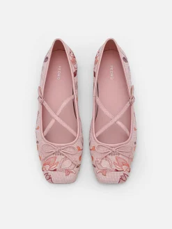 Nica Fabric Ballerina Flats<PEDRO Online