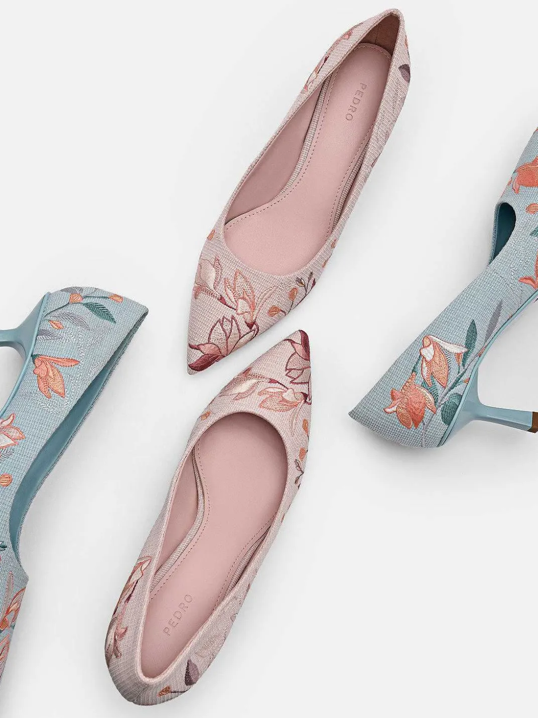 Nica Fabric Heel Pumps<PEDRO Clearance