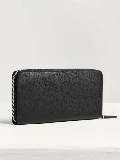 Oliver Embossed Leather Zip-Around Wallet<PEDRO Online