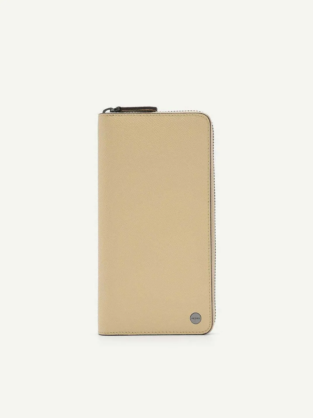 Oliver Long Textured Leather Wallet<PEDRO Best