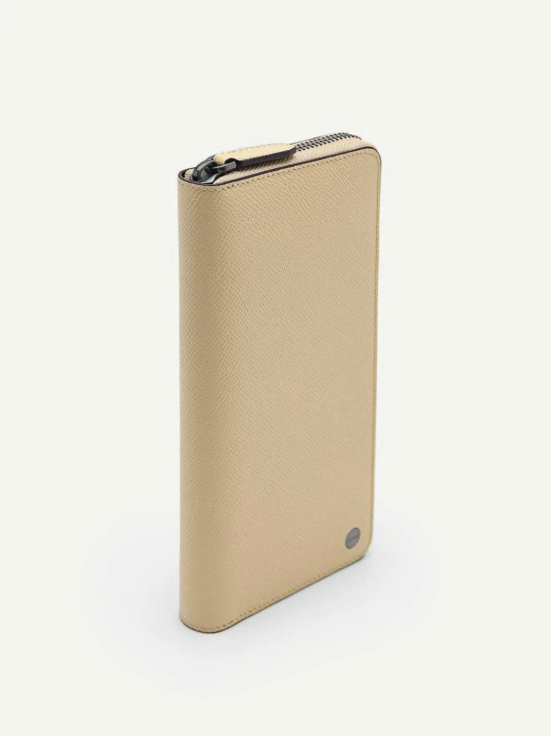 Oliver Long Textured Leather Wallet<PEDRO Best