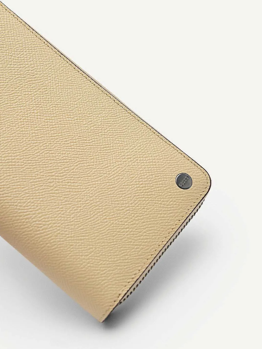 Oliver Long Textured Leather Wallet<PEDRO Best