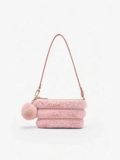 Padded Pouch With Fur Charm<PEDRO Best