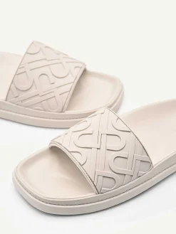 Icon Embossed Slide Sandals<PEDRO New