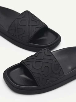 Icon Embossed Slide Sandals<PEDRO Hot