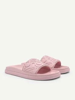 Icon Embossed Slide Sandals<PEDRO Outlet