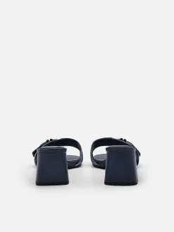 Icon Fabric Heel Sandals<PEDRO Clearance