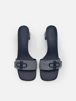 Icon Fabric Heel Sandals<PEDRO Clearance