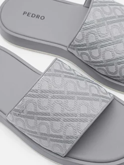 Icon Jacquard Slide Sandals<PEDRO