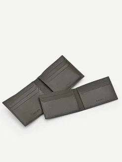 Icon Leather Bi-Fold Wallet With Insert<PEDRO Online