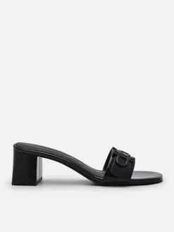 Icon Leather Heel Sandals<PEDRO Online