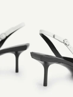 Icon Leather Pointed Slingback Pumps<PEDRO Best