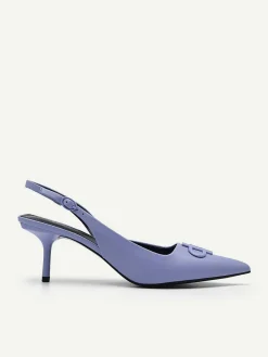 Icon Leather Pointed Slingback Pumps<PEDRO Outlet