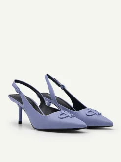 Icon Leather Pointed Slingback Pumps<PEDRO Outlet