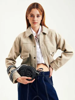 Icon Leather Shoulder Bag<PEDRO Sale